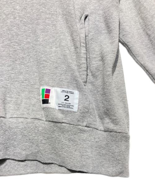 UNDERCOVER（アンダーカバー）UNDERCOVER (アンダーカバー) プリントスウェット グレー サイズ:3の古着・服飾アイテム
