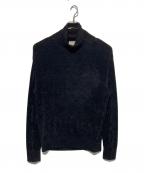 YOKEヨーク）の古着「ベロアニット」｜ブラック