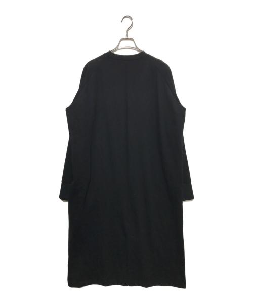 journal standard luxe（ジャーナルスタンダード ラックス）journal standard luxe (ジャーナルスタンダード リュクス) ポンチ クルーネックワンピース ブラック サイズ:FREEの古着・服飾アイテム