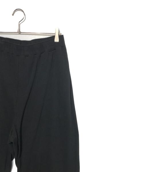 journal standard luxe（ジャーナルスタンダード ラックス）JOURNAL STANDARD LUXE (ジャーナルスタンダード リュクス) リブボーダームジ パンツ ブラック サイズ:FREEの古着・服飾アイテム