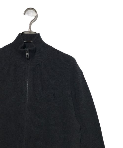 POLO RALPH LAUREN（ポロ・ラルフローレン）POLO RALPH LAUREN (ポロ・ラルフローレン) ドライバーズニット グレー サイズ:Mの古着・服飾アイテム