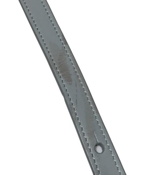 CELINE（セリーヌ）CELINE (セリーヌ) Cuir Triomphe Oval ショルダーバッグ ブルーの古着・服飾アイテム