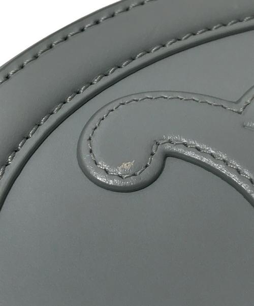 CELINE（セリーヌ）CELINE (セリーヌ) Cuir Triomphe Oval ショルダーバッグ ブルーの古着・服飾アイテム