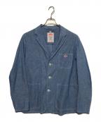 DANTON×BEAMSダントン×ビームス）の古着「シャンブレーワークジャケット」｜サックスブルー