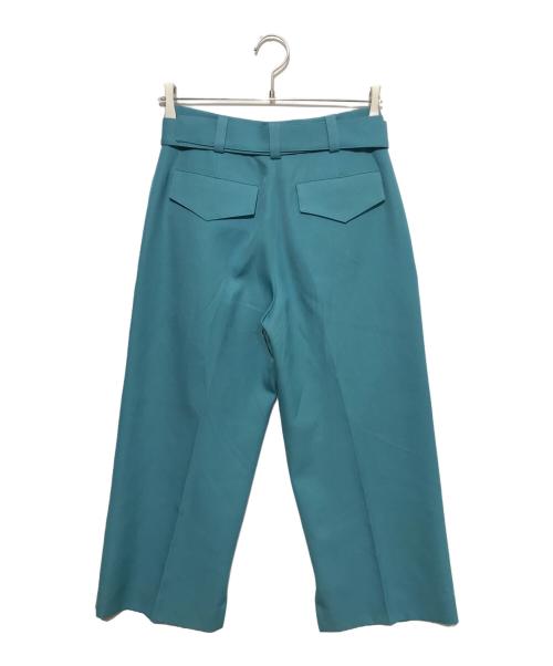 JIL SANDER（ジルサンダー）JIL SANDER (ジルサンダー) クロップドパンツ グリーン サイズ:32の古着・服飾アイテム
