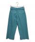 JIL SANDER (ジルサンダー) クロップドパンツ グリーン サイズ:32：21000円