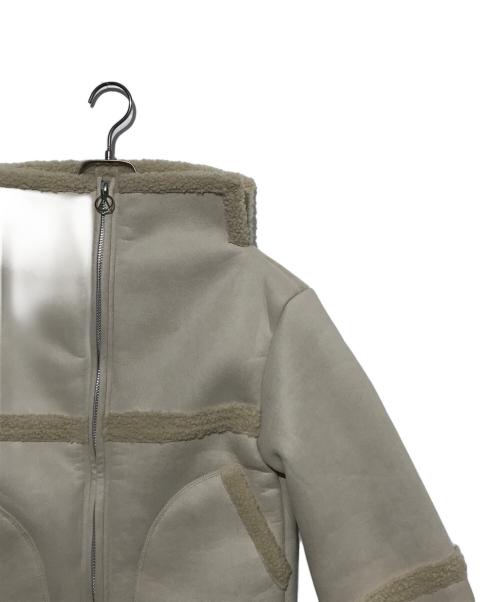 AND MARY（アンドマリー）AND MARY (アンドマリー) Gigi mouton jacket ホワイト サイズ:FREEの古着・服飾アイテム