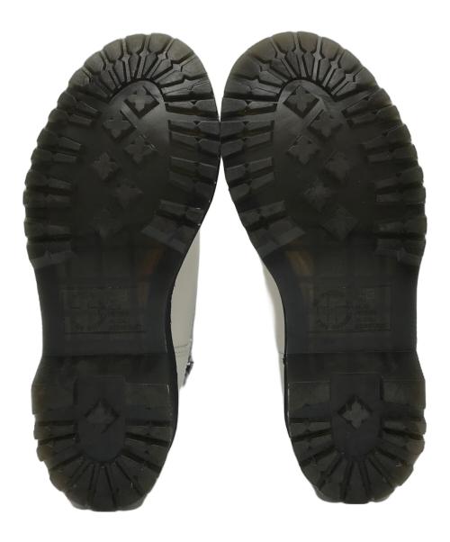 Dr.Martens（ドクターマーチン）Dr.Martens (ドクターマーチン) LEONOREサイドゴアブーツ ホワイト サイズ:UK3の古着・服飾アイテム