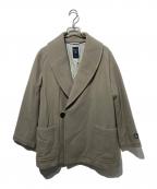 ORCIVALオーシバル）の古着「ライトモッサ ショールカラージャケット」｜グリーン