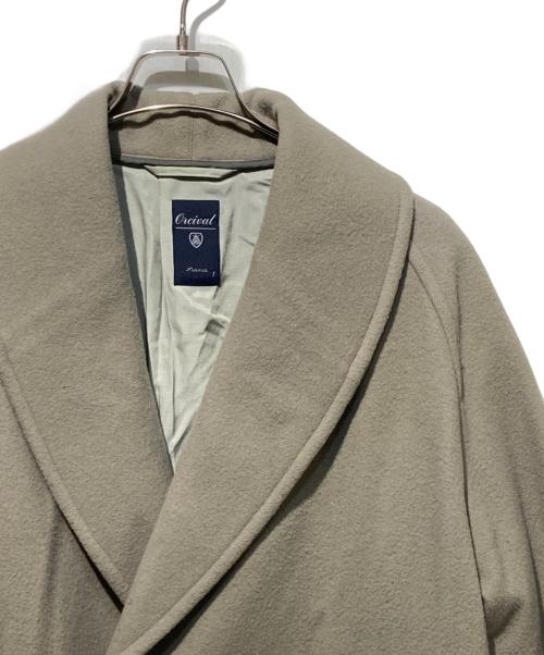 ORCIVAL（オーシバル）ORCIVAL (オーシバル) ライトモッサ ショールカラージャケット グリーン サイズ:1の古着・服飾アイテム