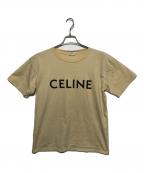 CELINEセリーヌ）の古着「ロゴプリントルーズTシャツ」｜アイボリー