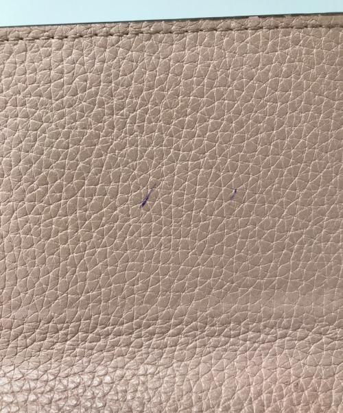 GUCCI（グッチ）GUCCI (グッチ) アニマリエロングウォレット ピンクの古着・服飾アイテム