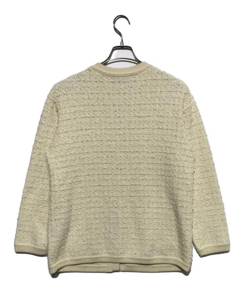 JOURNAL STANDARD（ジャーナルスタンダード）JOURNAL STANDARD (ジャーナル スタンダード) JOURNAL STANDARD TWEEDYニットジャケット ベージュ サイズ:FREEの古着・服飾アイテム
