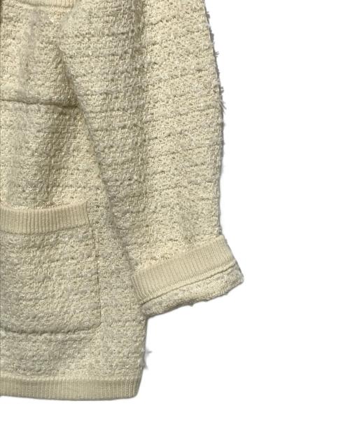 JOURNAL STANDARD（ジャーナルスタンダード）JOURNAL STANDARD (ジャーナル スタンダード) JOURNAL STANDARD TWEEDYニットジャケット ベージュ サイズ:FREEの古着・服飾アイテム