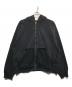 BALENCIAGA（バレンシアガ）の古着「Tape Type Ripped Pocket Hoodie」｜ブラック