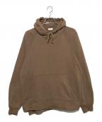 DRIES VAN NOTENドリスヴァンノッテン）の古着「プルオーバーパーカー」｜ブラウン