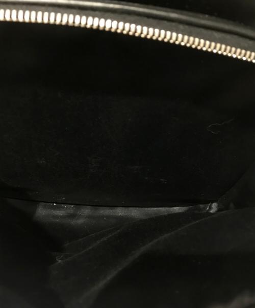 MIU MIU（ミュウミュウ）MIU MIU (ミュウミュウ) キャットエンブロイダリーバックパック ブラックの古着・服飾アイテム