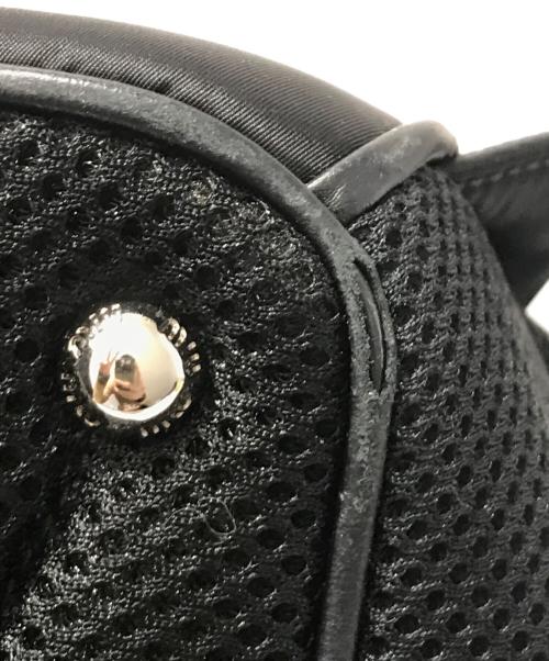 MIU MIU（ミュウミュウ）MIU MIU (ミュウミュウ) キャットエンブロイダリーバックパック ブラックの古着・服飾アイテム