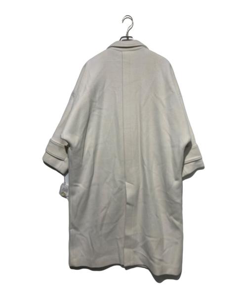 emmi（エミ）emmi (エミ) リサイクルウールロングコート ホワイト サイズ:Ｓ 未使用品の古着・服飾アイテム
