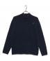 STONE ISLAND（ストーンアイランド）の古着「brushed wool blend pullover sweater」｜ネイビー