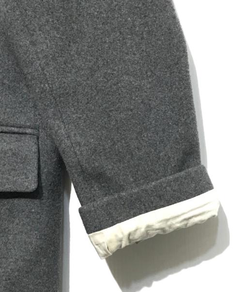 CLANE（クラネ）CLANE (クラネ) OVER SHOULDER PEAKED LAPEL COAT グレー サイズ:1の古着・服飾アイテム