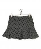 RED VALENTINOレッドヴァレンティノ）の古着「ミニスカート」｜ネイビー