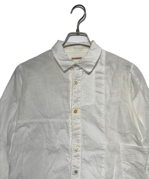 KAPITAL（キャピタル）KAPITAL (キャピタル) マルチポケットシャツ ホワイト サイズ:XSの古着・服飾アイテム
