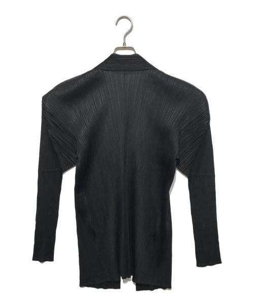 PLEATS PLEASE（プリーツプリーズ）PLEATS PLEASE (プリーツプリーズ) プリーツジャケット ブラック サイズ:4の古着・服飾アイテム