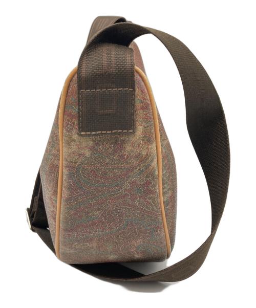 ETRO（エトロ）ETRO (エトロ) ハーフムーンショルダーバッグ ブラウンの古着・服飾アイテム