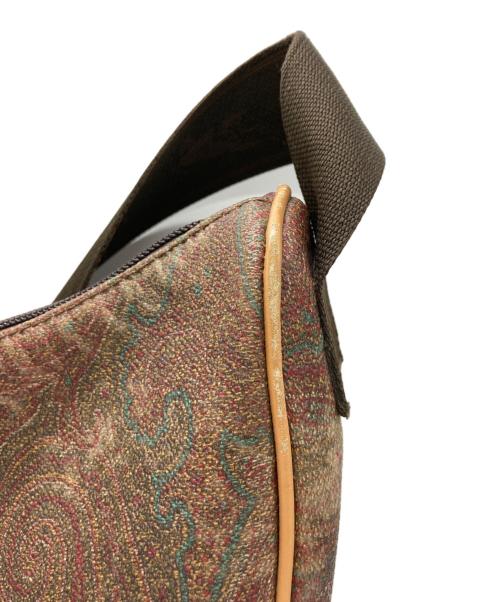 ETRO（エトロ）ETRO (エトロ) ハーフムーンショルダーバッグ ブラウンの古着・服飾アイテム