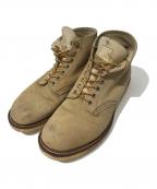 RED WINGレッドウィング）の古着「クラシックラウンドトゥスウェードブーツ」｜ベージュ