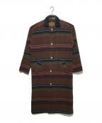 WOOLRICHウールリッチ）の古着「ステンカラーコート」｜ブラウン