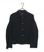 tricot COMME des GARCONSトリココムデギャルソン）の古着「ラウンドカラージャケット」｜ブラック