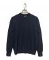 EMPORIO ARMANI（エンポリオアルマーニ）の古着「クルーネックニット」｜ネイビー