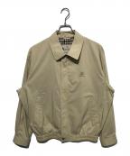 Aquascutumアクアスキュータム）の古着「スイングトップ」｜ベージュ