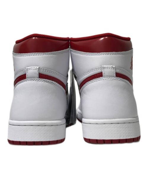 NIKE（ナイキ）NIKE (ナイキ) HIGH OG METALLIC RED ホワイト×レッド サイズ:26 未使用品の古着・服飾アイテム