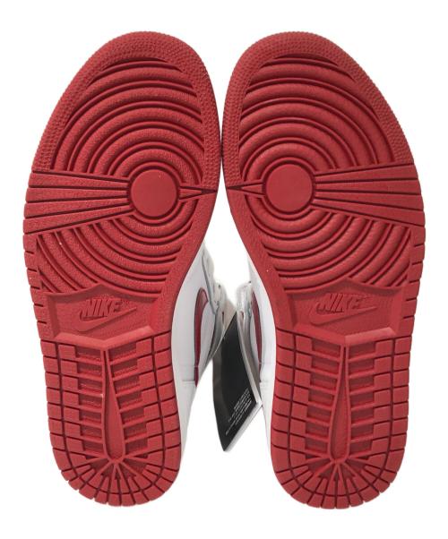 NIKE（ナイキ）NIKE (ナイキ) HIGH OG METALLIC RED ホワイト×レッド サイズ:26 未使用品の古着・服飾アイテム