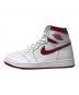 NIKE (ナイキ) HIGH OG METALLIC RED ホワイト×レッド サイズ:26 未使用品：10000円