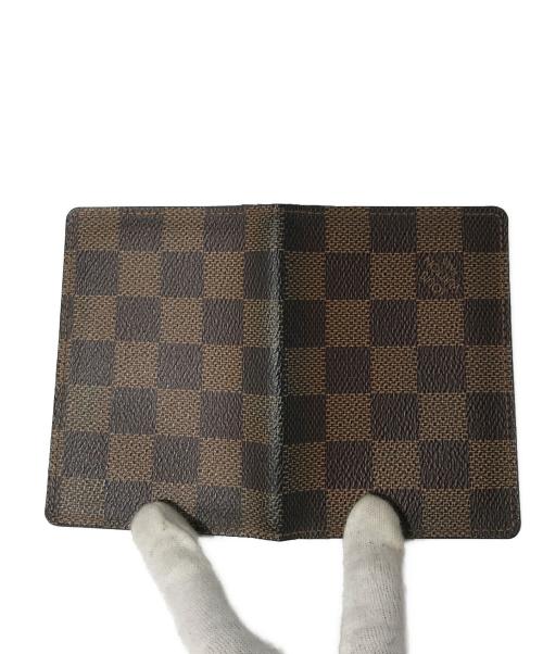 LOUIS VUITTON（ルイ ヴィトン）LOUIS VUITTON (ルイ ヴィトン) ポルト2カルト ヴェルティカル パスケース ブラウンの古着・服飾アイテム