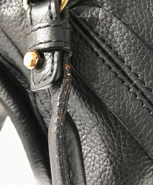 Chloe（クロエ）Chloe (クロエ) パラティ 2WAYショルダーバッグ ブラックの古着・服飾アイテム