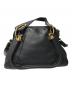 Chloe (クロエ) パラティ 2WAYショルダーバッグ ブラック：25000円