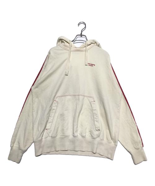 Acne studios（アクネ ストゥディオス）Acne studios (アクネ ストゥディオス) アームラインロゴフーディ アイボリー サイズ:ＸＳの古着・服飾アイテム