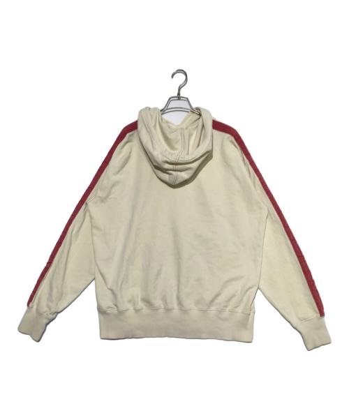 Acne studios（アクネ ストゥディオス）Acne studios (アクネ ストゥディオス) アームラインロゴフーディ アイボリー サイズ:ＸＳの古着・服飾アイテム