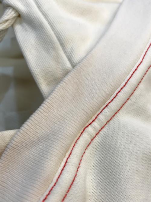 Acne studios（アクネ ストゥディオス）Acne studios (アクネ ストゥディオス) アームラインロゴフーディ アイボリー サイズ:ＸＳの古着・服飾アイテム