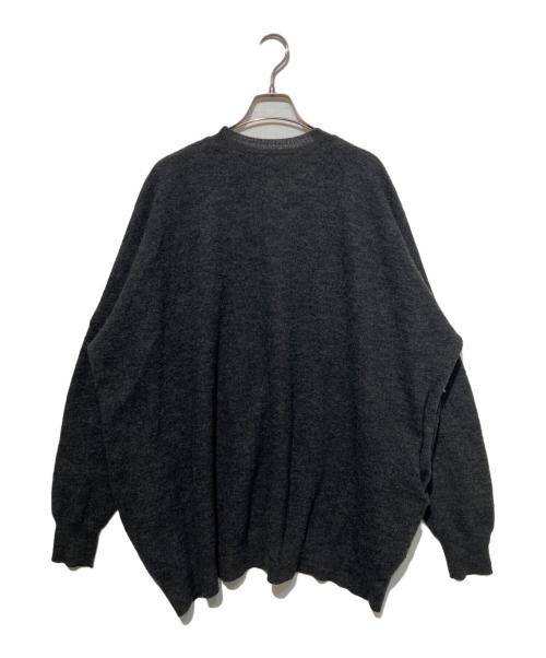 journal standard luxe（ジャーナルスタンダード ラックス）JOURNAL STANDARD LUXE (ジャーナルスタンダード ラックス) メリノボイルVネックカーディガン グレー サイズ:ＦＲＥＥの古着・服飾アイテム