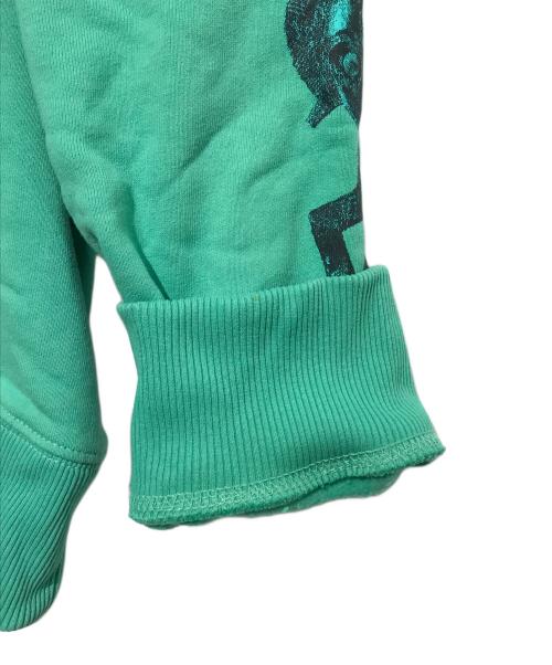 stussy（ステューシー）stussy (ステューシー) プルオーバーパーカー グリーン サイズ:Lの古着・服飾アイテム