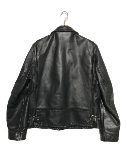 Schott（ショット）Schott (ショット) レザージャケット ブラック サイズ:42の古着・服飾アイテム