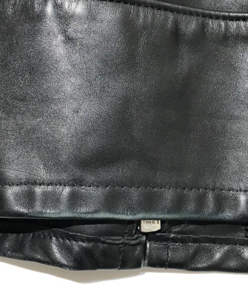 Schott（ショット）Schott (ショット) レザージャケット ブラック サイズ:42の古着・服飾アイテム