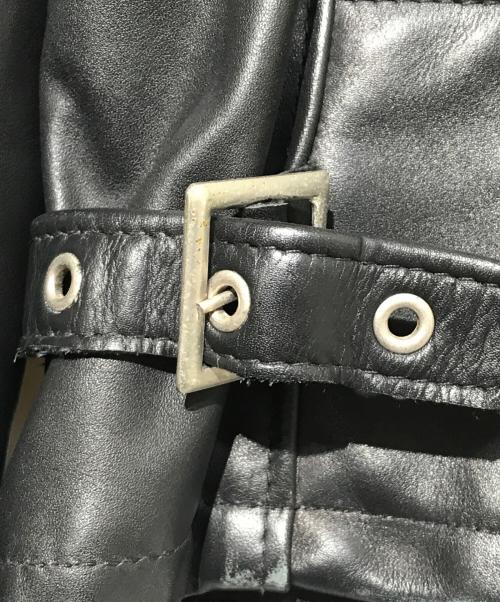 Schott（ショット）Schott (ショット) レザージャケット ブラック サイズ:42の古着・服飾アイテム