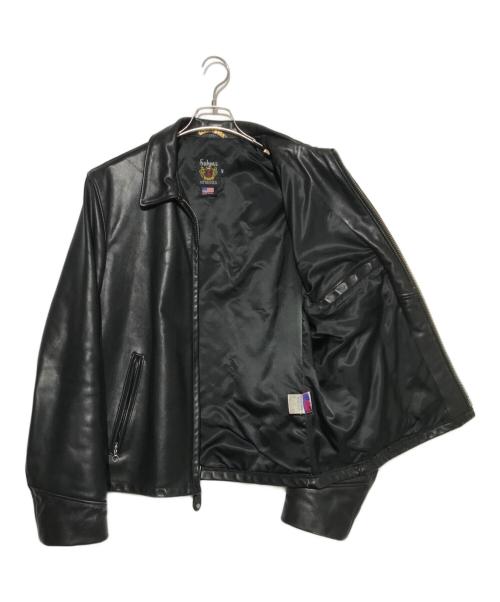 Schott（ショット）Schott (ショット) レザージャケット ブラック サイズ:42の古着・服飾アイテム